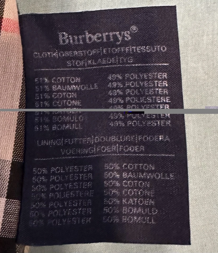 Gabardina Burberry hecha a medida para mujer talla 10-12 Foto 4 de 4