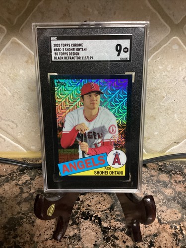 2020 Topps Chrome Silver Pack 1985 #85C-2 Shohei Ohtani Angels