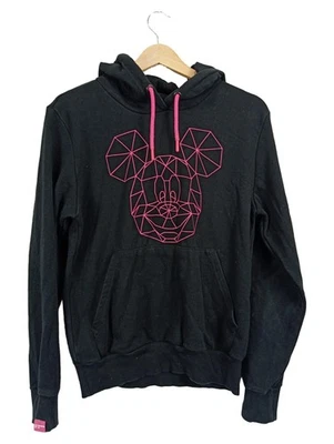 Disney Sweat à Capuche Femme Noir Coton Logo (EU 34, INT XS) - Photo 1/4