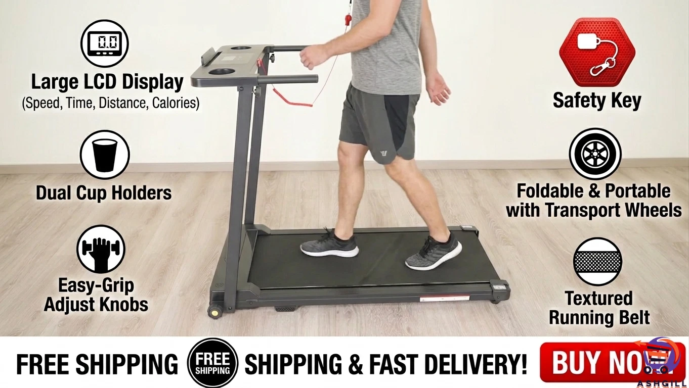 Ashgill 310 Treadmill - Front View