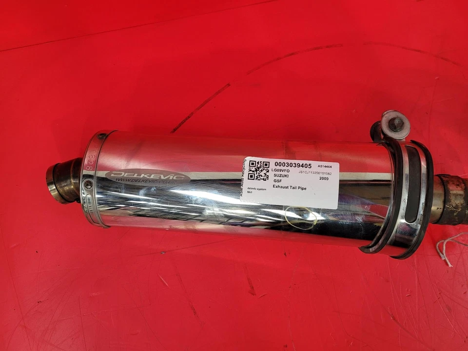 Suzuki GSF 2009 escape tubo de escape sistema Delevic  Foto 3 de 4