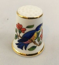 Vintage AYNSLEY England China Bird Flower Flo...