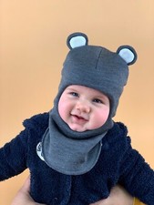 baby boy/girl winter/autumn hat/balaclava warm lined