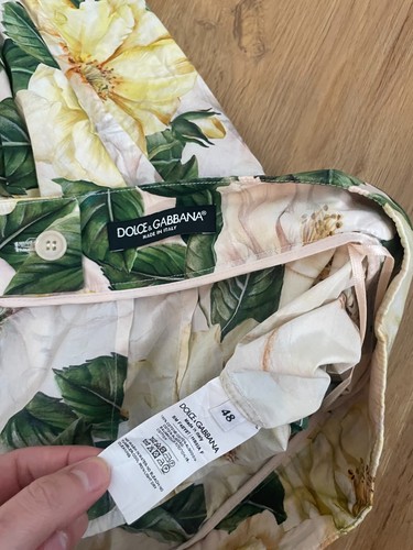 Dolce & Gabbana Camellia Twin Set IT 44 & 48 (ca. M - L) Rock Top Minikleid - Bild 6 von 12