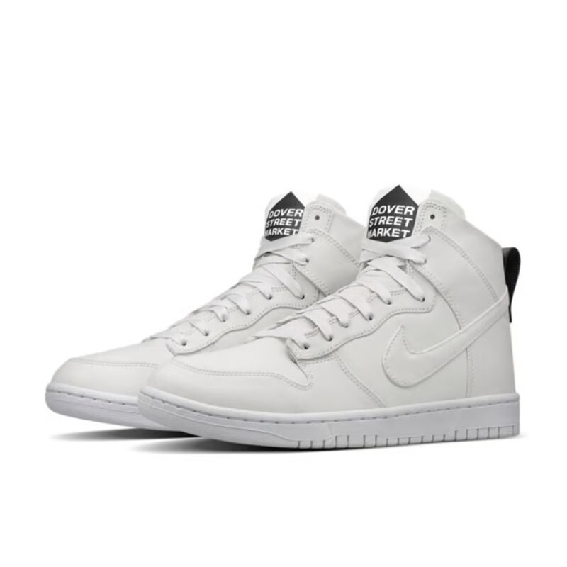 Nike Dunk High Lux Dover Street Market White Sneaker Shoes 42.5 US 9 718766-101 Nike Dunk High Lux Dover Street Market White Sneaker Shoes 42.5 US 9 718766-101