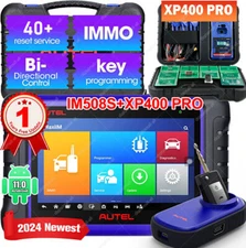 Autel MaxiIM IM508S &XP400 Pro Key Programming Tool Bidirection Scan 40+Services