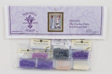 Mirabilia Cross Stitch - MD140 The Garden Party - Embellishment Pack Only