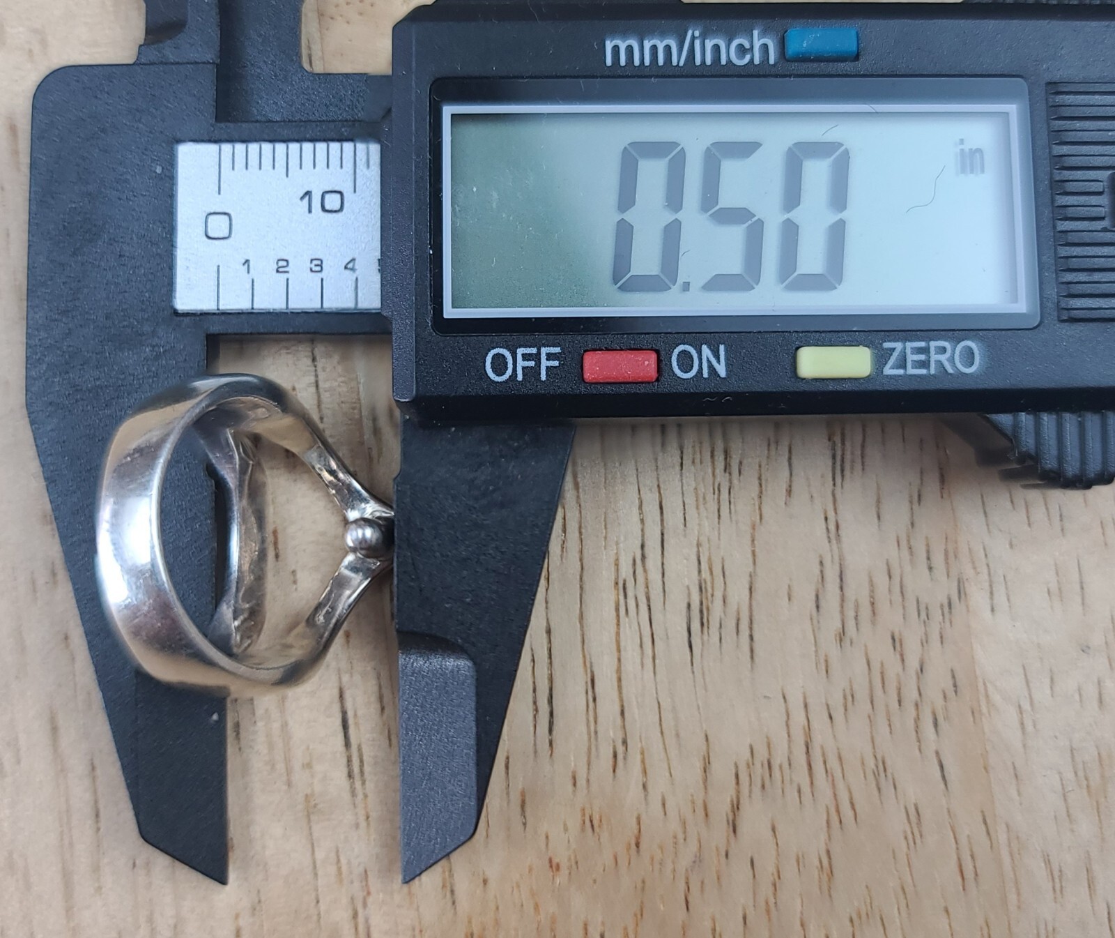 Sterling 925 Solid Silver Modernist Ring Size 6.7… - image 18