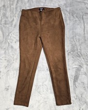 Y2K Chaps Ralph Lauren Women's Velvet Stretch Pants Size Large
