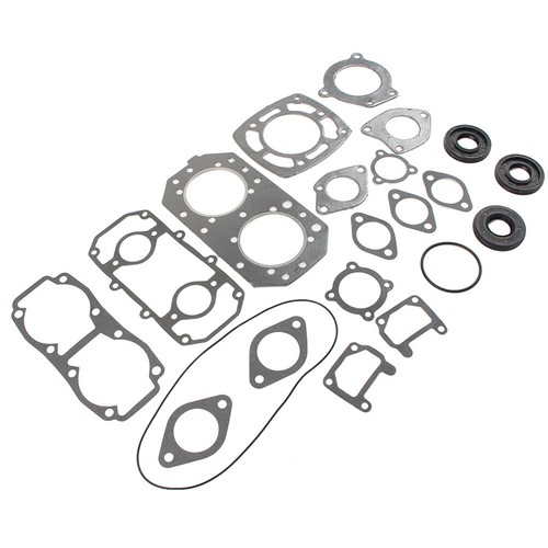 For Kawasaki 550 82-90 Full Complete Engine Gasket Oil Seal & O-Ring Kit - Picture 2 of 4