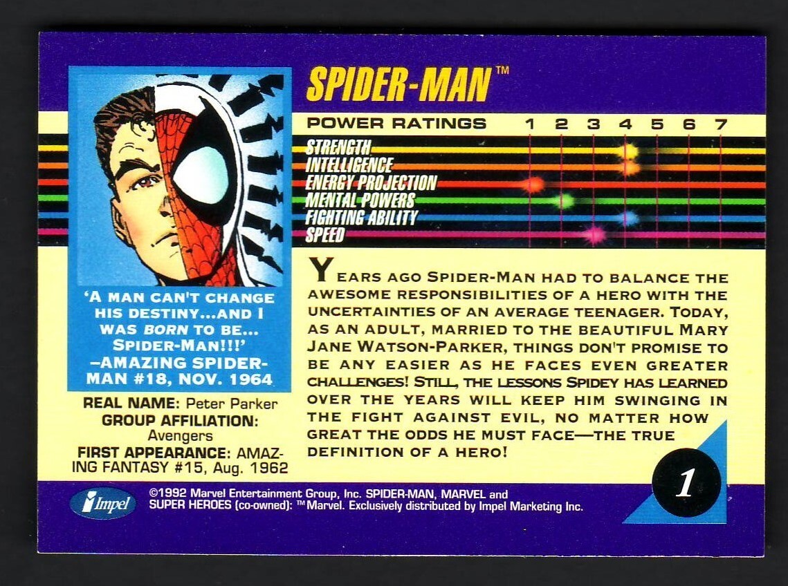 MARVEL 1992 トレーディングカード まとめ メルカリ便 s-l1200.jpg