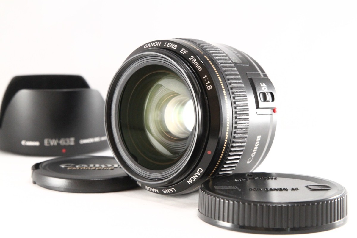 Canon EF28mm F1.8　良品 Amazon.com : EF 28mm f/1.8 USM Wide Angle Lens Black