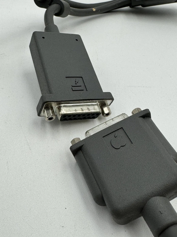 Tarjeta de compatibilidad Apple PC DOS divisor de cable en Y para joystick y monitor de colección Foto 3 de 4