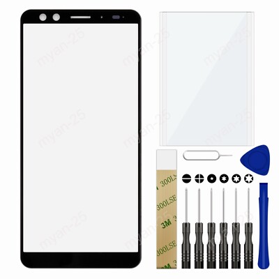 For HTC U12+ Plus Front Outer Glass Lens Screen Replacement + Tool Kits
