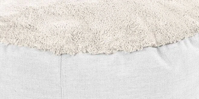 Bolsa de frijoles CordaRoy's cubierta solo reposapiés nido de piel de conejo Foto 4 de 4