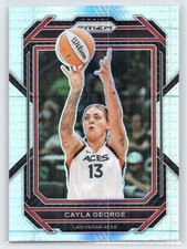 Cayla George - 2023 Prizm WNBA - Hyper #58 - Las Vegas Aces