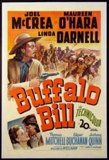 Joel McCrea Buffalo Bill Movie Poster Print Wall Decor 17 x 12