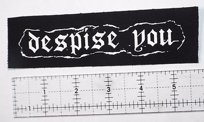 Despise You Patch Grindcore Metal Insect Warfare Assuck Infest Dropdead Phobia