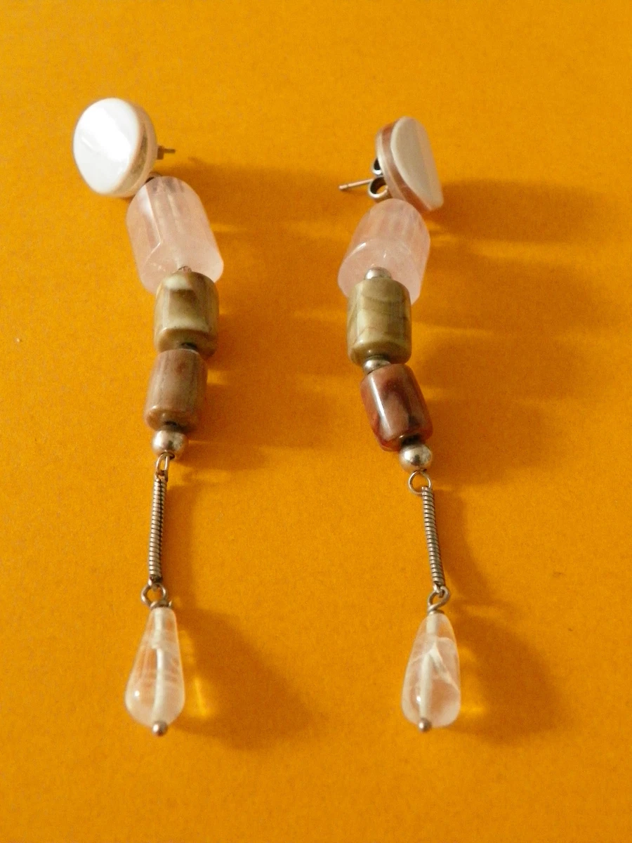 Boucles d oreilles perc es NATURE BIJOUX Th me Camaieu eBay
