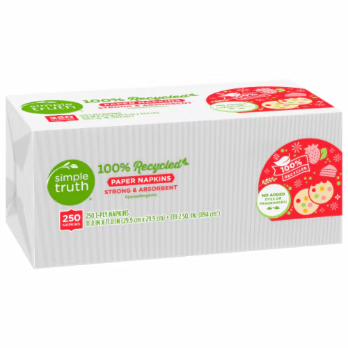 Simple Truth 100% Recycled Paper Napkins 011110901460 - Picture 1 of 1