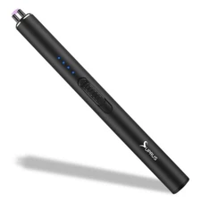 Electric Lighter Windproof Flameless USB Rechargeable Lighter with Safety Lock