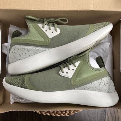 NIB Men's Nike LunarCharge Essential Speckle 2017 Size 11.5 Green Gray 933811