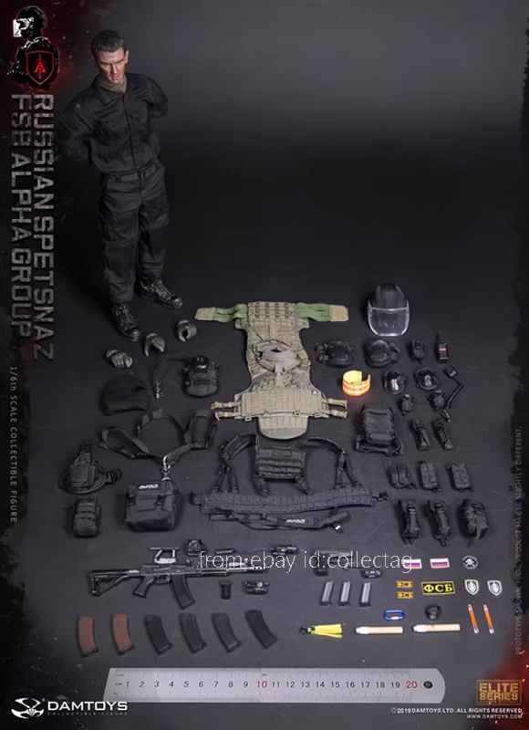 Damtoys 78064 1/6 Russian Spetsnaz Fsb Alpha Group Action Damtoys 78064 1/6 Russian Spetsnaz Fsb Alpha Group Action