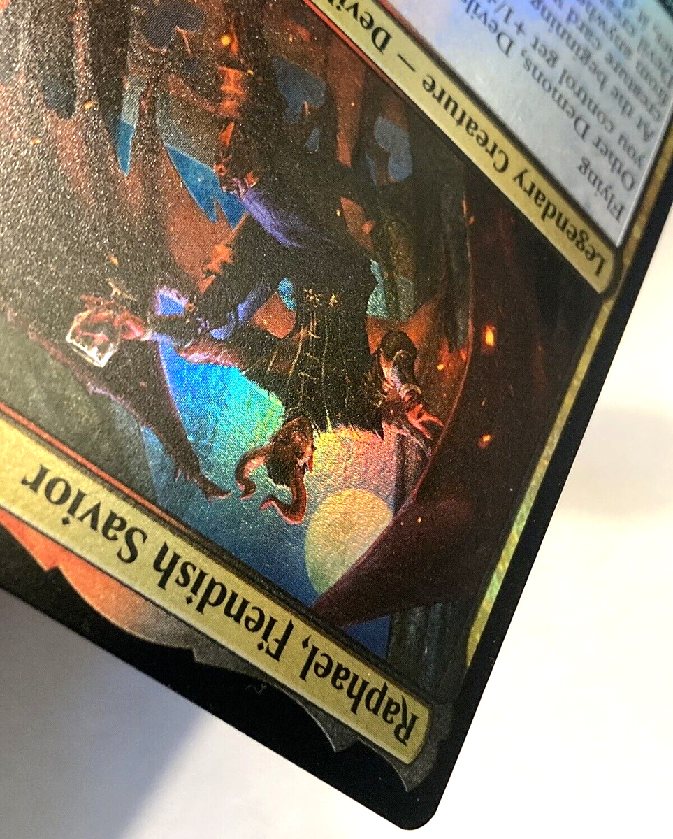 MTG Raphael, Fiendish Savior *FOIL* Battle for Baldur's Gate