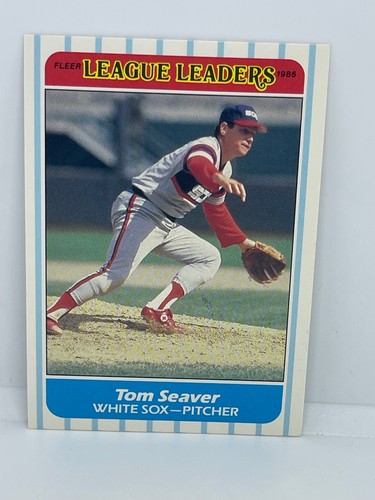 1986 Fleer League Leaders Baseball Cards (Discounts) B3 - Picture 75 of 84