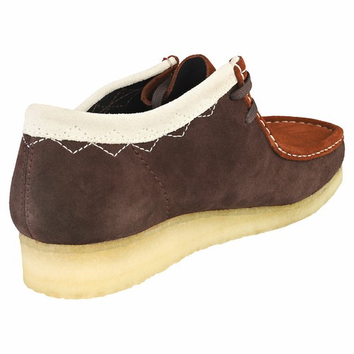 Clarks Originals Wallabee Mens Dark Tan 