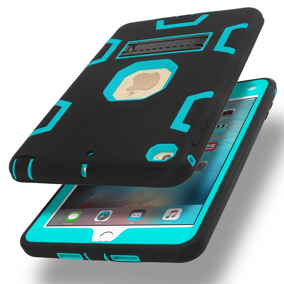 For Apple iPad mini 5th/4/3/2/1st Case Hybrid Shockproof Heavy Duty Stand Cover - Image 2 of 4