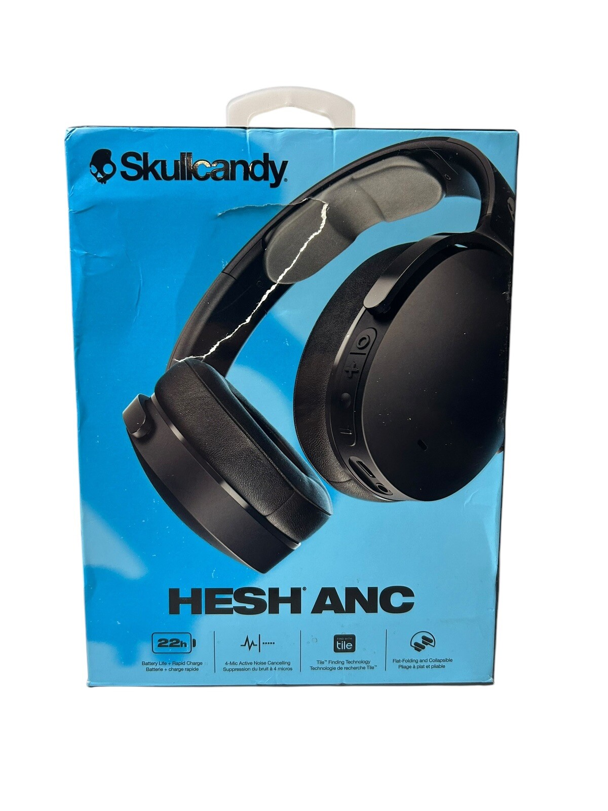 Skullcandy Hesh Wireless Over-Ear Headphones in True Black
