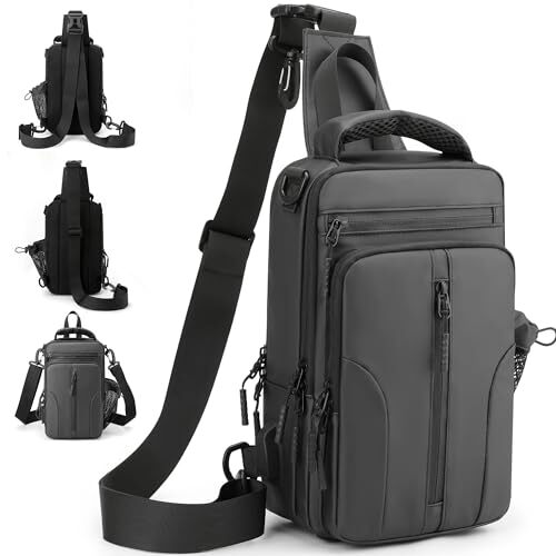 Crossbody Bags for Women Men Sling Bag for Women Crossbody Bag for Hiking Day...-image