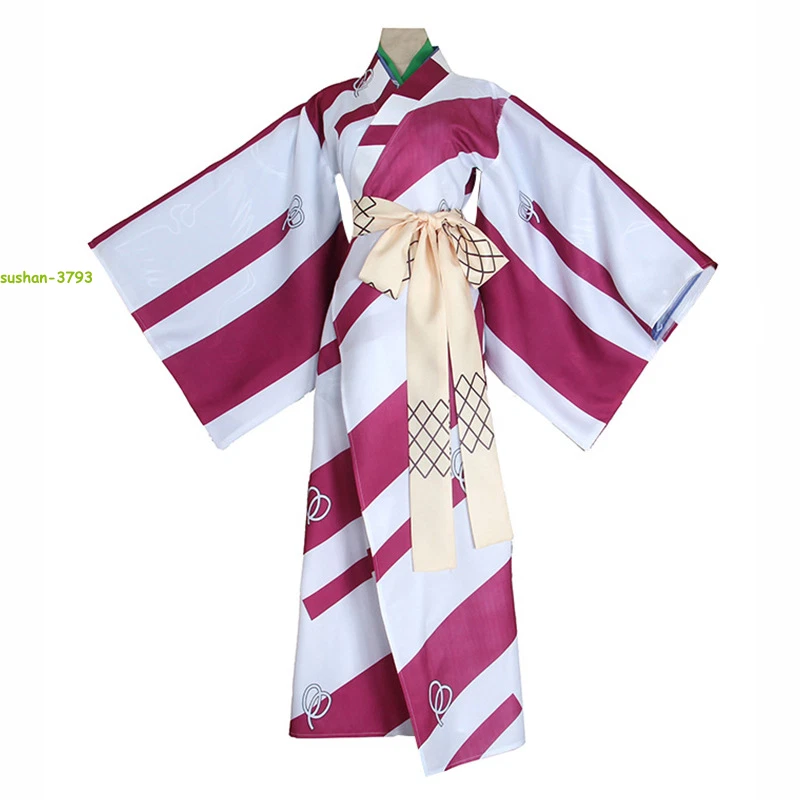 Anime Inuyasha KAGURA Juegos con disfraces Ropa Unisex Kimono Ropa de Navidad Conjunto Foto 3 de 4