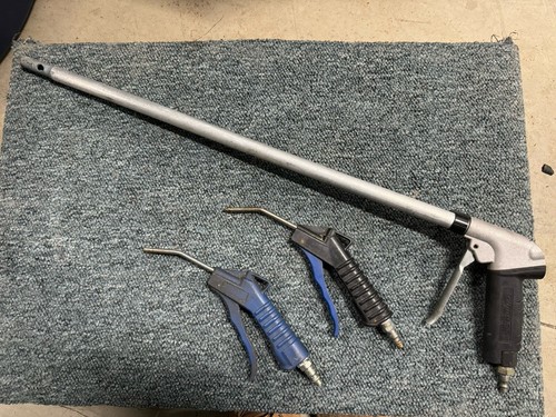 Lot Of 3 Air Guns Guardair Long John Pistol Grip, Blue Point & More