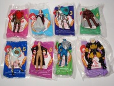 McDonalds Mystic Knights Happy Meal Toys 1-8 Missing Accessories, OPEN 