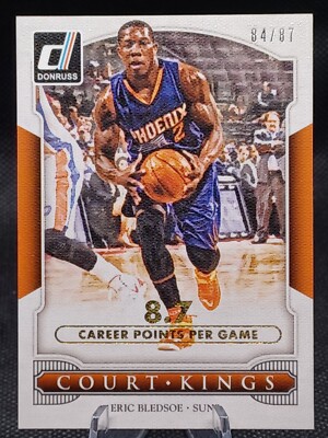 2014-15 Panini Donruss Court Kings Eric Bledsoe #49 Career Points Per Game /87 