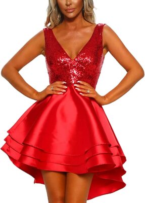 red glitter swing dress Sparkle With Joy Red Sequin Tulle Holiday Dress – Mia Belle Girls