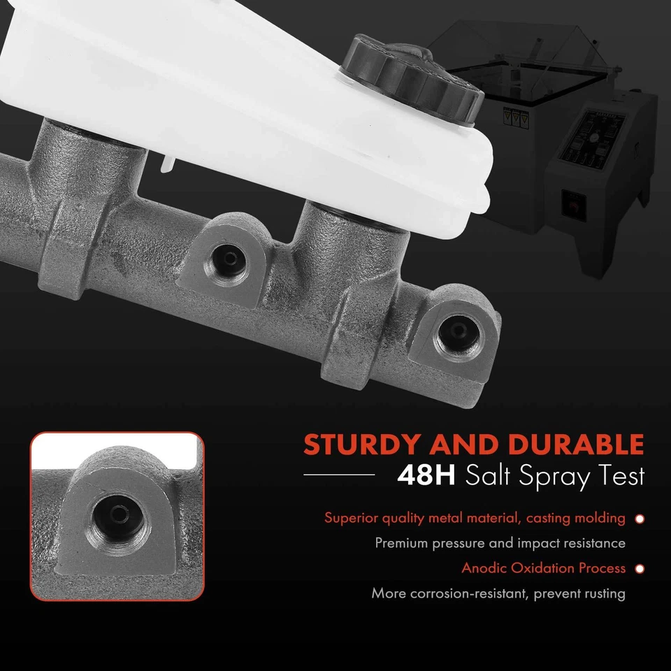 Cilindro maestro de freno con depósito para Dodge Dakota 1987 1988 1989 1990 1991-1993 Foto 2 de 4