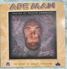 Ape Man Laserdisc LD Walter Cronkite 2 Disc Set