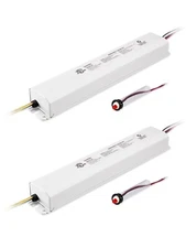 LEONLITE  LED Emergency Driver 120V-277VAC Fixture for Commercial Fixt Pack of 2