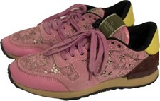 Sneakers Valentino Rockstud pelle/pizzo numero 37