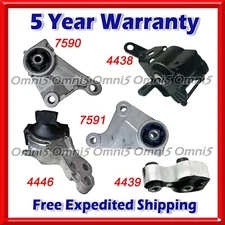 N854 Fits 2016-2023 Mazda CX-9 2.5L AWD AUTO Motor & Transmission Mount Set 5pc