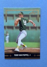 1991 Gold Leaf Rookies Baseball Todd Van Poppel #BC9 Oakland Athletics