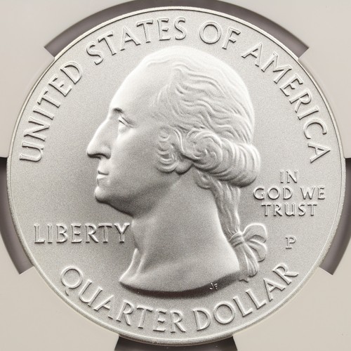 2016-P Cumberland Gap ATB 5 oz Silver Quarter 25c NGC SP69 - Picture 4 of 4