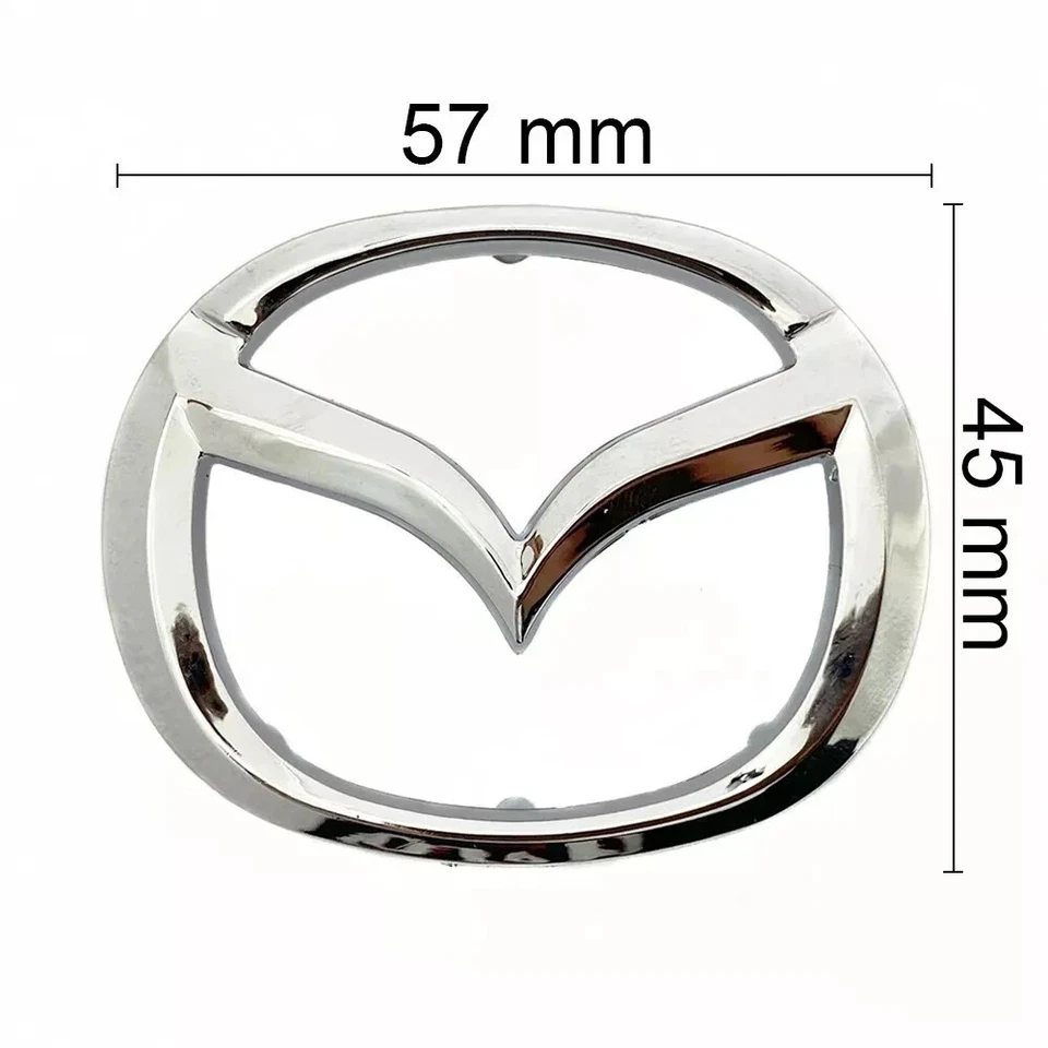Emblema de volante com pinos para Mazda 3 2 6 Cx5 Cx3 - Imagem 2 de 4