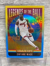 2020-21 NBA Hoops Dwayne Wade Holofoil Legends of the Ball Miami Heat