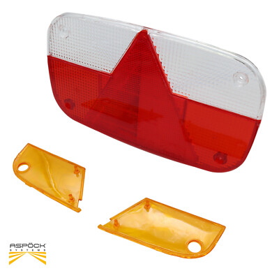 Aspöck Multipoint III Anhänger Ersatzglas Lichtscheibe rechts/links 18-8480-007