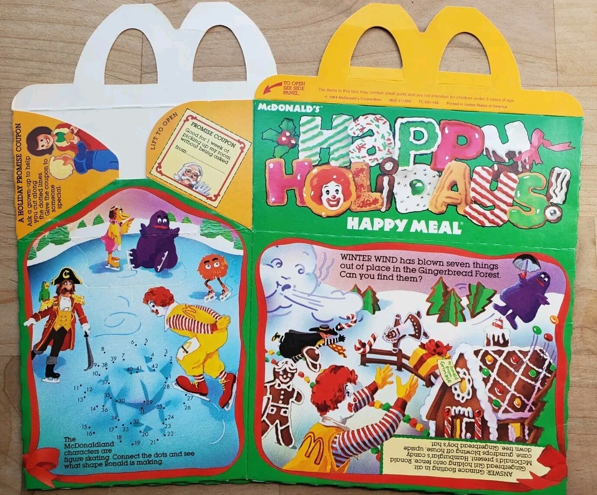 洋書 McDonald's Happy Meal Toys Vintage Mcdonald's Mcdonaldland Circus Parade Happy Meal