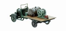 Hit n Miss Engine & gas tank on Ford Flatbed Jordan Highway Miniatures Built up